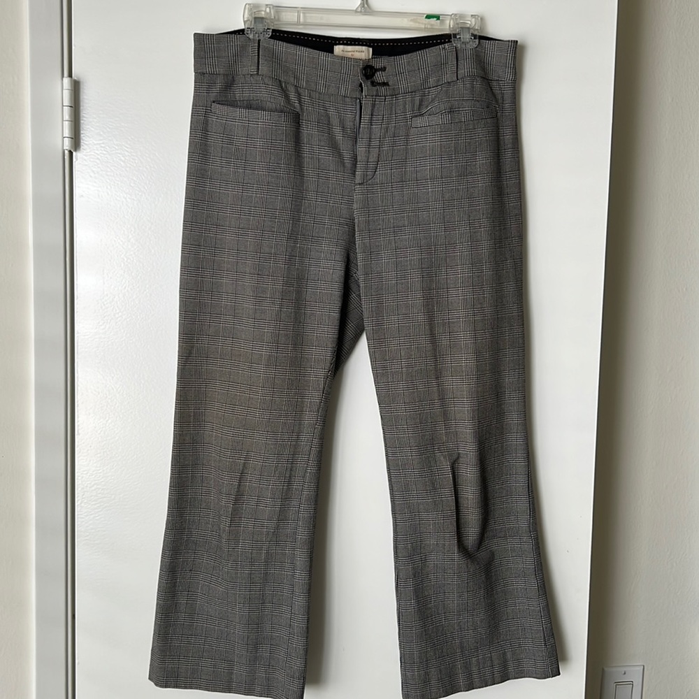 ANTHROPOLOGIE ♠️ Essential Flare Ankle Length Pants